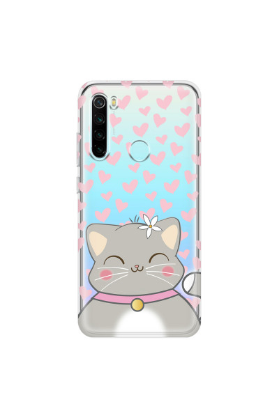 XIAOMI - Redmi Note 8 - Soft Clear Case - Kitty