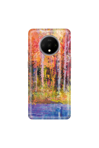 ONEPLUS - OnePlus 7T - Soft Clear Case - Autumn Silence