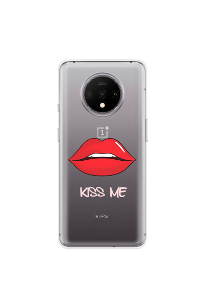 ONEPLUS - OnePlus 7T - Soft Clear Case - Kiss Me Light