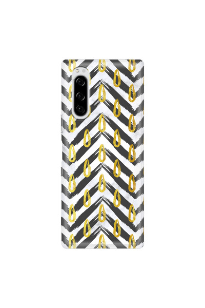 SONY - Sony Xperia 5 - Soft Clear Case - Exotic Waves
