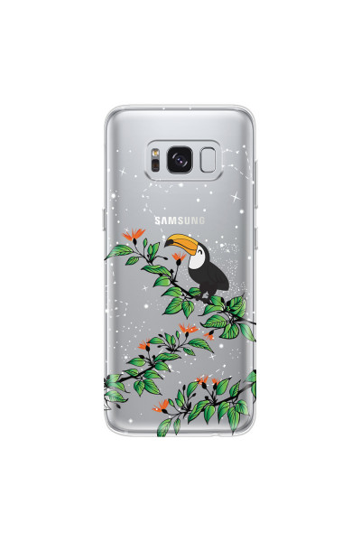 SAMSUNG - Galaxy S8 - Soft Clear Case - Me, The Stars And Toucan