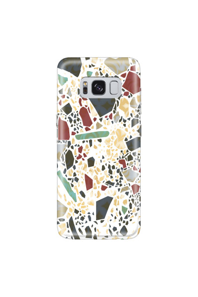 SAMSUNG - Galaxy S8 - Soft Clear Case - Terrazzo Design IX