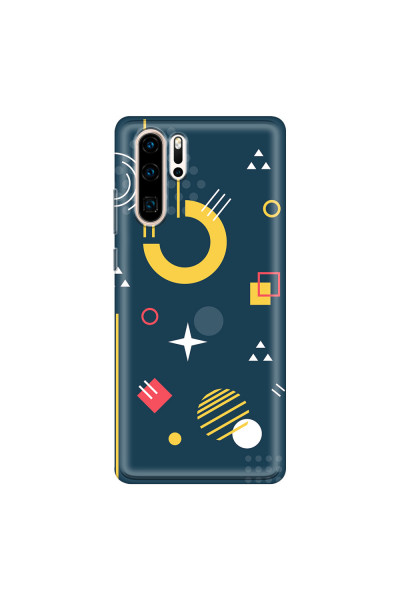 HUAWEI - P30 Pro - Soft Clear Case - Retro Style Series II.