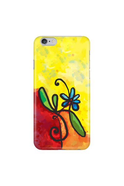 APPLE - iPhone 6S - 3D Snap Case - Flower in Picasso Style
