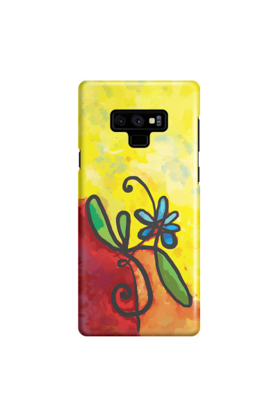 SAMSUNG - Galaxy Note 9 - 3D Snap Case - Flower in Picasso Style