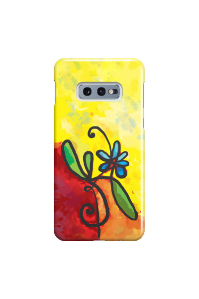 SAMSUNG - Galaxy S10e - 3D Snap Case - Flower in Picasso Style