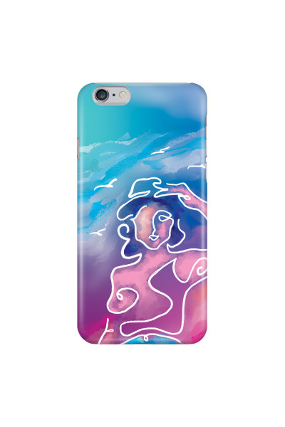 APPLE - iPhone 6S - 3D Snap Case - Lady With Seagulls