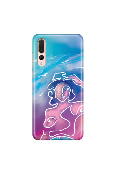 HUAWEI - P20 Pro - 3D Snap Case - Lady With Seagulls