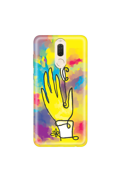 HUAWEI - Mate 10 lite - Soft Clear Case - Abstract Hand Paint