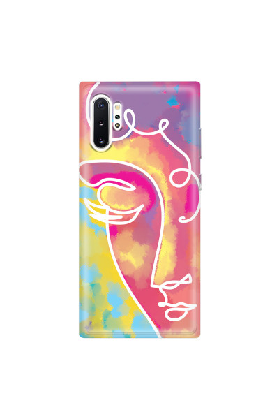 SAMSUNG - Galaxy Note 10 Plus - Soft Clear Case - Amphora Girl