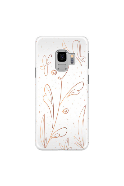 SAMSUNG - Galaxy S9 - 3D Snap Case - Flowers In Style