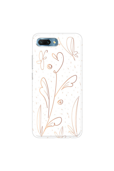 HONOR - Honor 10 - Soft Clear Case - Flowers In Style