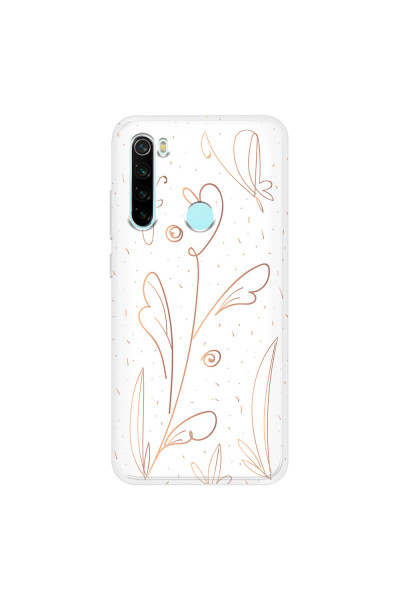 XIAOMI - Redmi Note 8 - Soft Clear Case - Flowers In Style