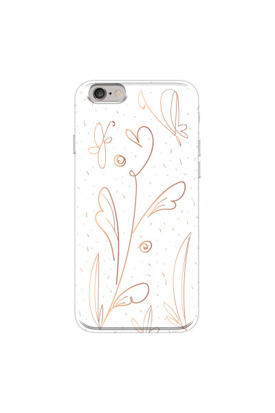 APPLE - iPhone 6S - Soft Clear Case - Flowers In Style