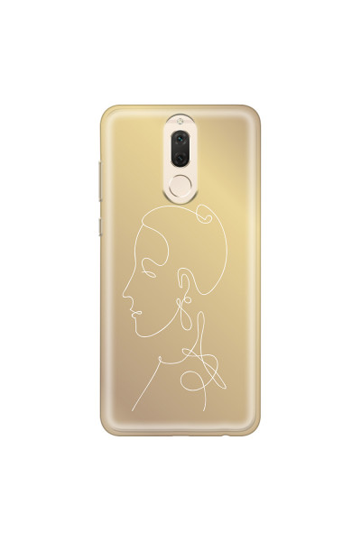 HUAWEI - Mate 10 lite - Soft Clear Case - Golden Lady