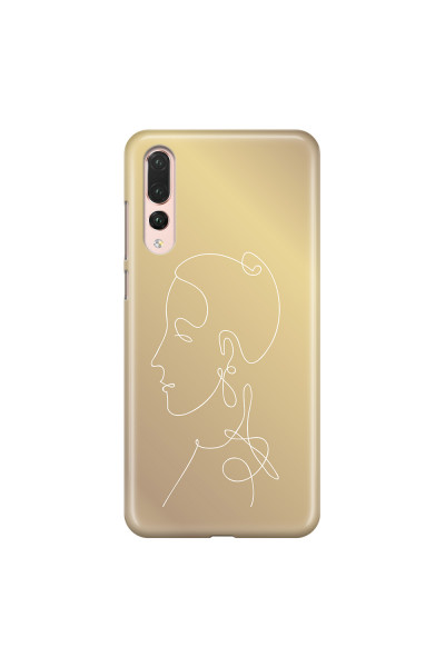 HUAWEI - P20 Pro - 3D Snap Case - Golden Lady