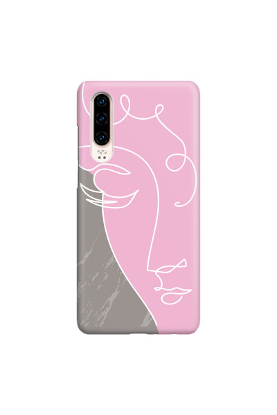 HUAWEI - P30 - 3D Snap Case - Miss Pink