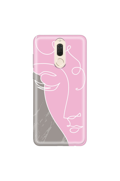 HUAWEI - Mate 10 lite - Soft Clear Case - Miss Pink