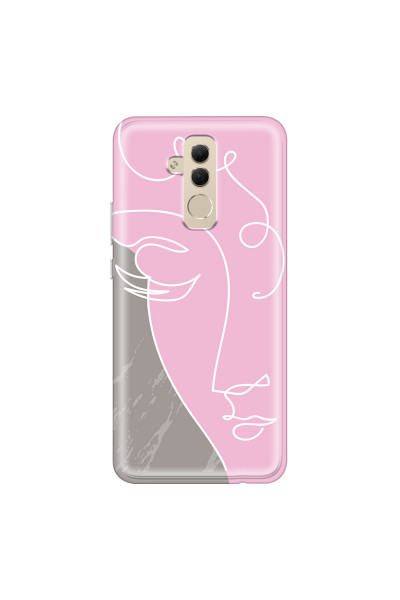 HUAWEI - Mate 20 Lite - Soft Clear Case - Miss Pink