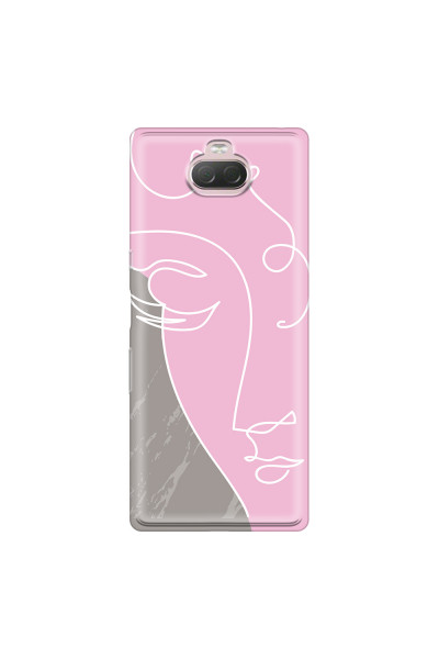 SONY - Sony Xperia 10 - Soft Clear Case - Miss Pink