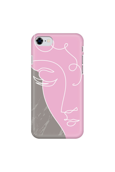 APPLE - iPhone 8 - 3D Snap Case - Miss Pink