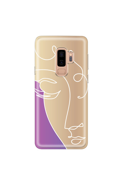 SAMSUNG - Galaxy S9 Plus 2018 - Soft Clear Case - Miss Rose Gold