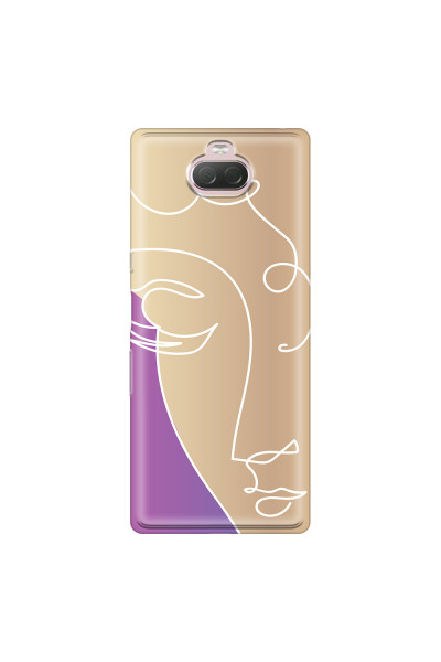 SONY - Sony Xperia 10 - Soft Clear Case - Miss Rose Gold