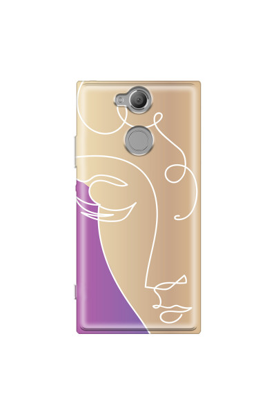 SONY - Sony Xperia XA2 - Soft Clear Case - Miss Rose Gold