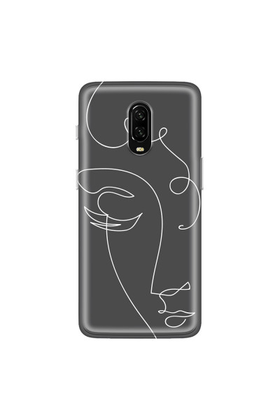 ONEPLUS - OnePlus 6T - Soft Clear Case - Light Portrait in Picasso Style