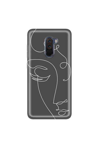 XIAOMI - Pocophone F1 - Soft Clear Case - Light Portrait in Picasso Style