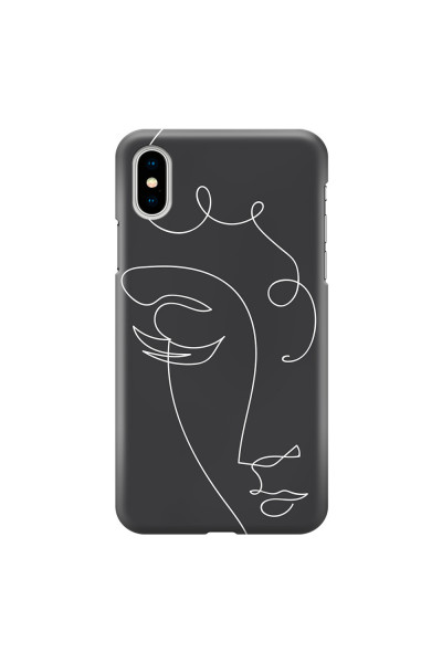 APPLE - iPhone X - 3D Snap Case - Light Portrait in Picasso Style