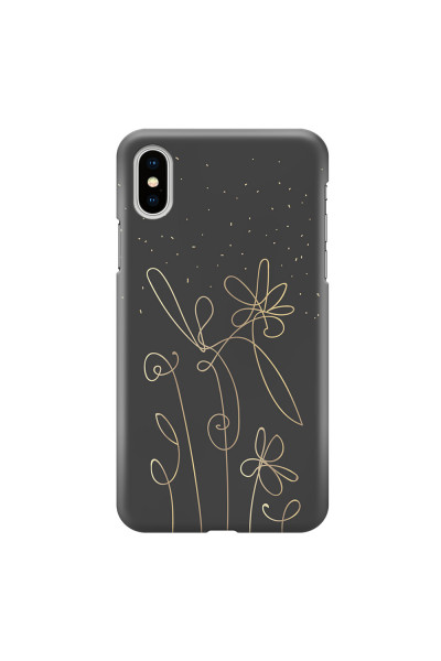 APPLE - iPhone XS Max - 3D Snap Case - Midnight Flowers
