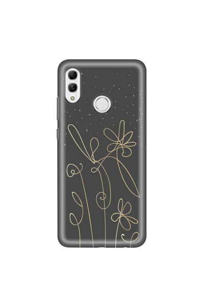 HONOR - Honor 10 Lite - Soft Clear Case - Midnight Flowers