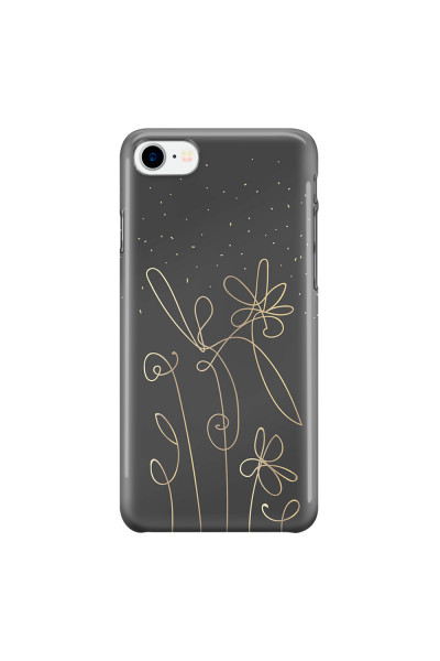APPLE - iPhone 7 - 3D Snap Case - Midnight Flowers