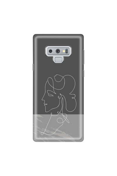 SAMSUNG - Galaxy Note 9 - Soft Clear Case - Miss Marble
