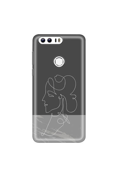 HONOR - Honor 8 - Soft Clear Case - Miss Marble