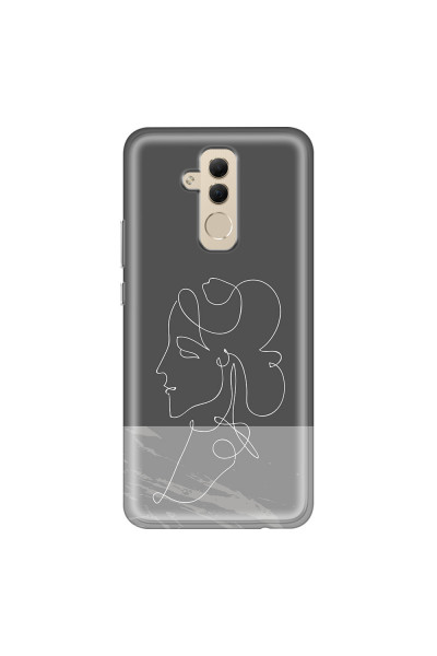 HUAWEI - Mate 20 Lite - Soft Clear Case - Miss Marble