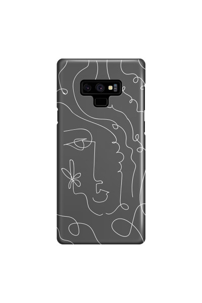 SAMSUNG - Galaxy Note 9 - 3D Snap Case - Dark Silhouette
