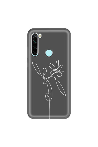 XIAOMI - Redmi Note 8 - Soft Clear Case - Flower In The Dark