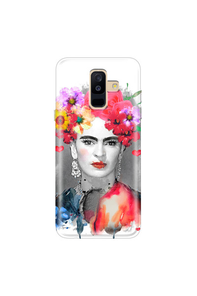 SAMSUNG - Galaxy A6 Plus 2018 - Soft Clear Case - In Frida Style