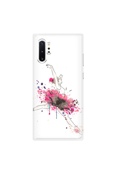 SAMSUNG - Galaxy Note 10 Plus - Soft Clear Case - Ballerina