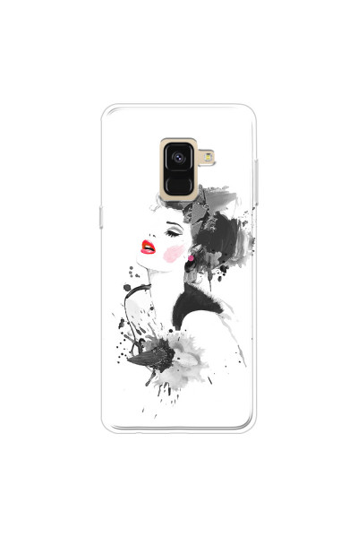 SAMSUNG - Galaxy A8 - Soft Clear Case - Desire
