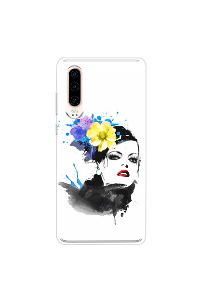 HUAWEI - P30 - Soft Clear Case - Floral Beauty