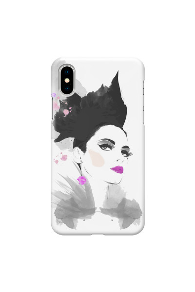 APPLE - iPhone X - 3D Snap Case - Pink Lips