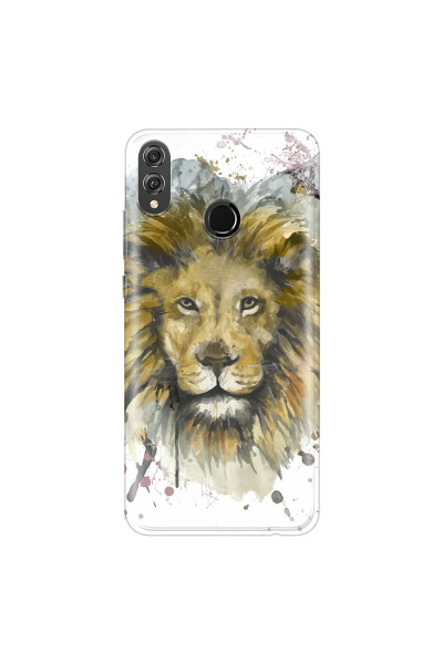 HONOR - Honor 8X - Soft Clear Case - Lion