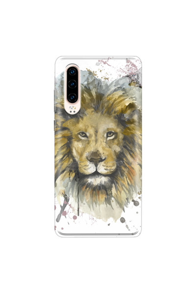 HUAWEI - P30 - Soft Clear Case - Lion