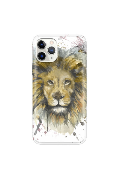 APPLE - iPhone 11 Pro - Soft Clear Case - Lion