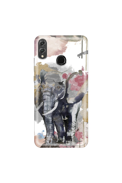 HONOR - Honor 8X - Soft Clear Case - Elephant