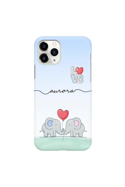 APPLE - iPhone 11 Pro Max - 3D Snap Case - Elephants in Love