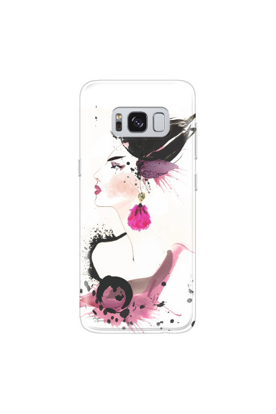 SAMSUNG - Galaxy S8 Plus - Soft Clear Case - Japanese Style